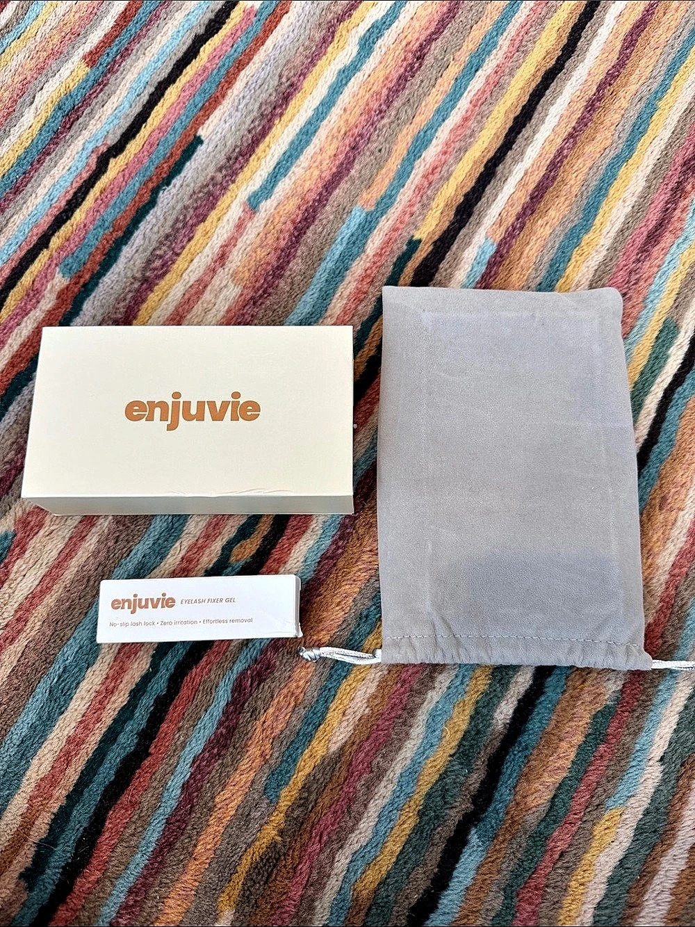 enjuvie Magnetic Lash Kit False Eyelashes Black